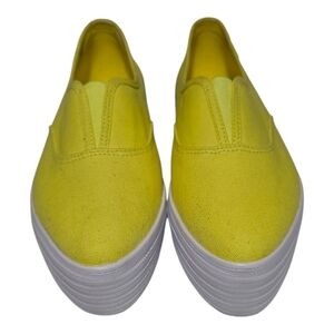 Keds Yellow Women's Slip-On Sneakers